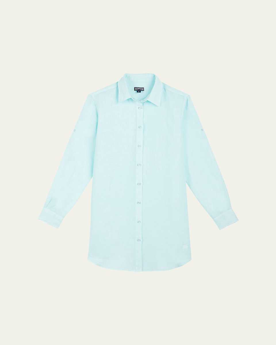 Solid Linen Tunic